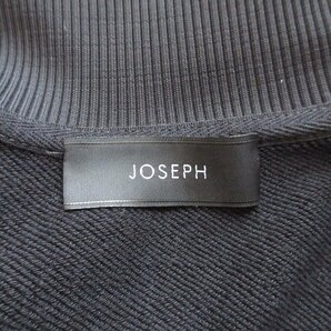 美品 20SS JOSEPH ジョゼフオム ジップアップ ジャケット スイングトップ ブルゾン M ブラック 黒の画像4