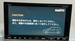 SANYO NVA-MS3309メモリーナビ ★地図デ-タ2011年★(001S)