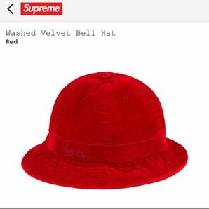 新品supreme19AW Washed Velved Bell Hat正規品