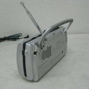 7961★SONY モノラルラジカセ 「CFM-E3TV」 ACアダプタ―付 2002年製★中古★の画像7