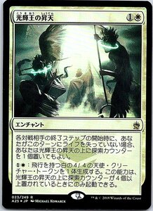 FOIL/光輝王の昇天/Luminarch Ascension/マスターズ25th/日本語版/MTG１枚 [FC]