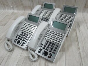 Ω YE 5650 保証有 東16年製 NTT αNX2 36ボタン標準スター電話機 NX2-(36)STEL-(1)(W) 4台セット ・祝10000！取引突破！