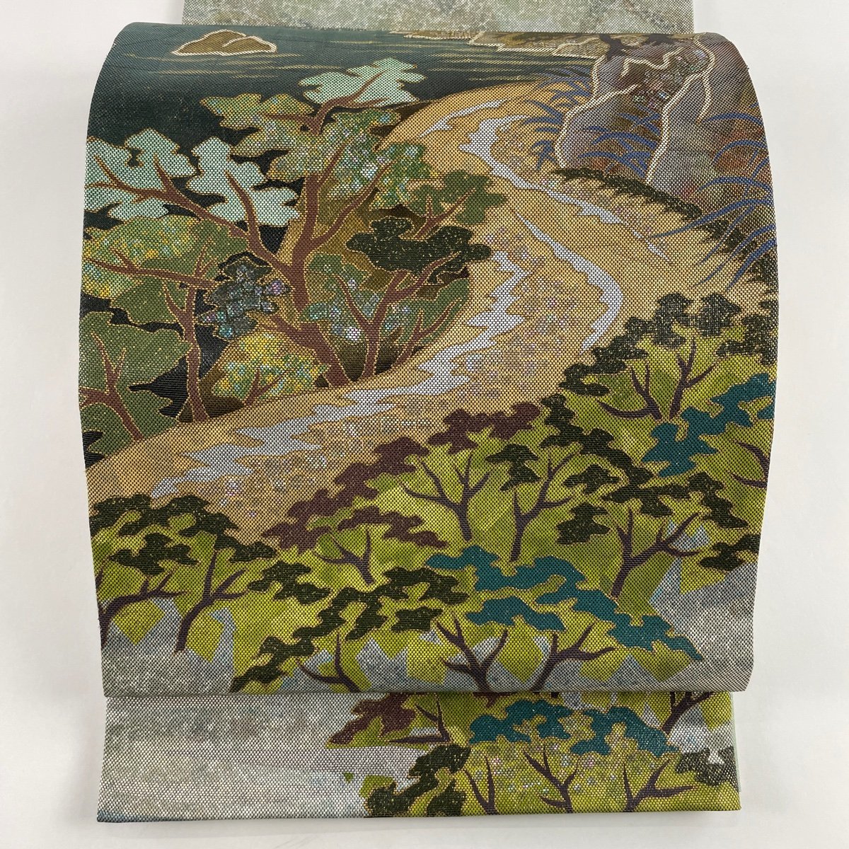 和装小物 帯留め 蒔絵 螺鈿 在銘 芝幸-