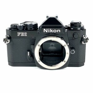 ニコン Nikon FE2 ブラック ボディ [ジャンク品] フィルム マニュアルフォーカス 一眼レフカメラ 【中古】