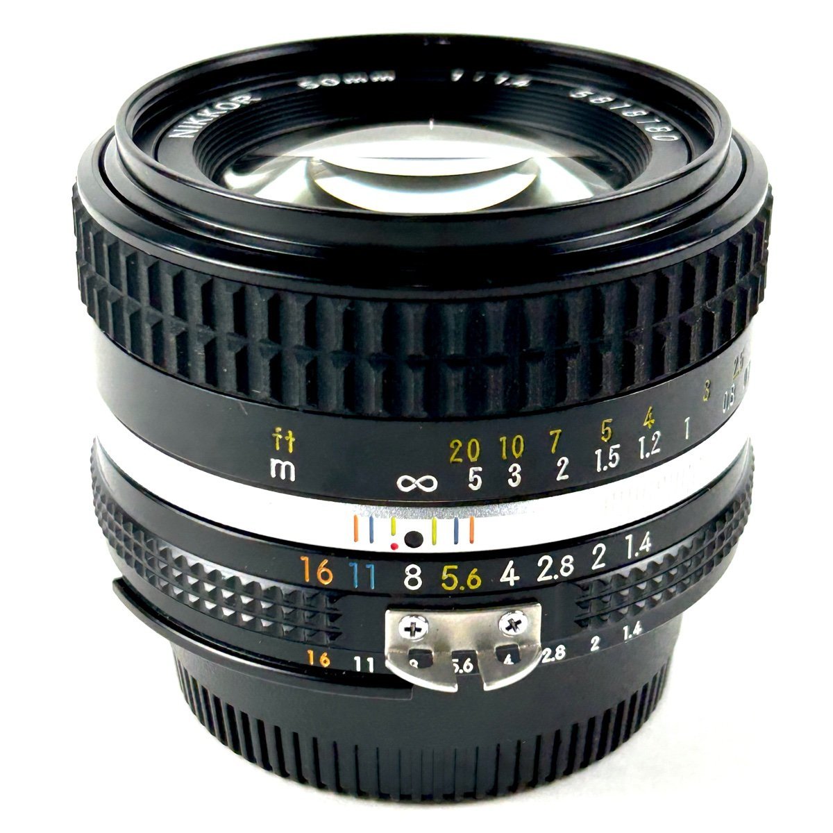新品級 ニコン AI-S NIKKOR 50mm f1.4 レンズ A965-