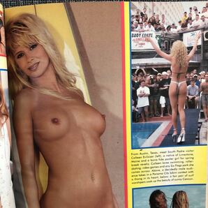 PLAYBOY プレイボーイ 雑誌 海外版 金髪美人 セクシー ビックバイク ビンテージ April 1999の画像8