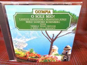 A#2801◆CD◆ Berle Sanford Rosenberg - O Sole Mio! オー・ソレ・ミオ ナポリ民謡集 カンツォーネ olympia OCD 371