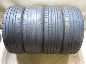 中古タイヤ　225/55R18　ヨコハマ　BluEarth RV-02　7～8分山　4本セット