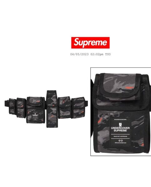 ☆Supreme/UNDERCOVER Belt Waist Bag シュプリーム アンダーカバー☆
