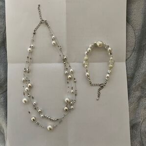 結婚式用ネックレス、ブレスレット