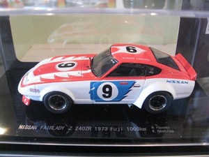  EBBRO *1/43 Nissan Fairlady Z 240ZR 1973 Fuji 1000k#9 длина . видеть / звезда .*44951