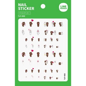 TOK line f lens character nail sticker TLF-002