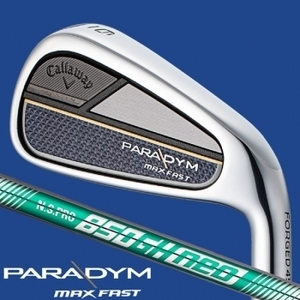 ★激安新品★ PARADYM MAX FAST アイアン 5本セット(6-PW) NS PRO 850GH NEO (S) パラダイム ネオ