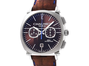  Chaumet Dan ti chronograph W11291-30F self-winding watch box * written guarantee attaching 
