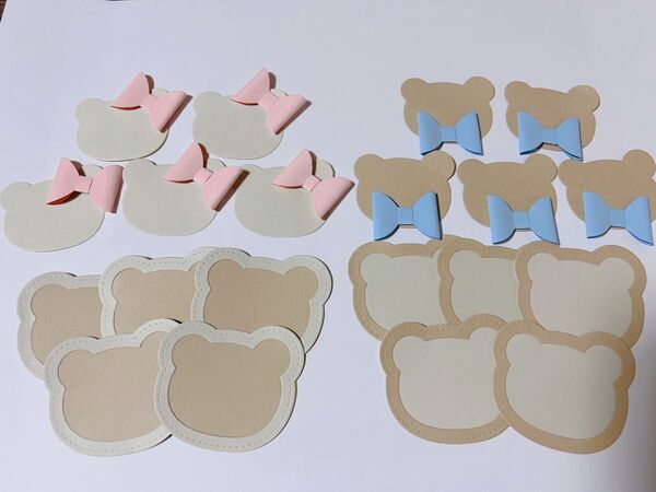 クラフトパンチ メッセージカード 幼稚園 アルバム作り