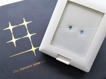 ◆ペアルース◆天然アレキサンドライト　約0.145/0.145ct　オーバル　GRJ鑑別書　カラーチェンジ×　加工材料　製品制作　CR-052_画像6