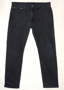 ☆リーバイス Levi's 502TM メンズ デニム ジーンズ ストレッチ クラシックテーパード ブラック W36 実寸W96センチ 股下76センチ