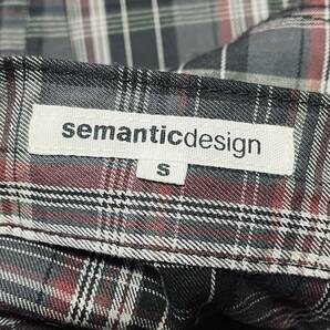 ★USED SEMANTIC design セマンティックデザイン スキニーパンツ★の画像5