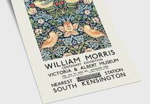 William Morris Victoria & Albert Museum London 1934 ウィリアム・モリス 展示会ポスター モダンアート アートポスター インテリア_画像2