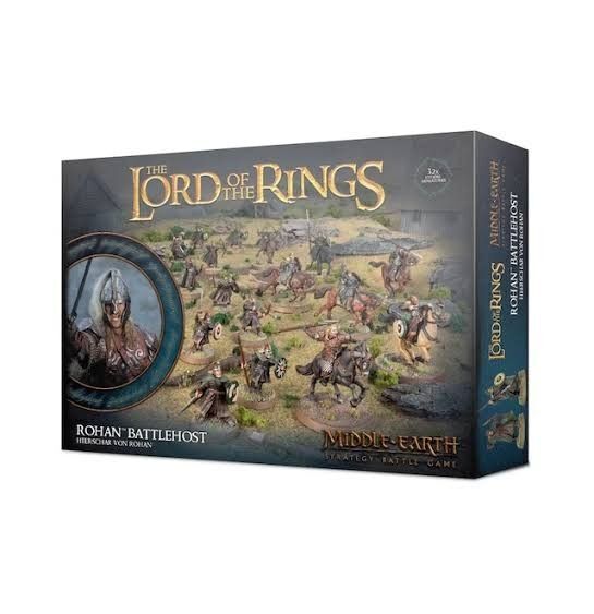 新品 ミドルアース・ストラテジー・バトルゲーム:ローハン・バトルホスト ロード・オブ・ザ・リング ミニチュア プラモデル
