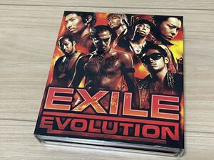 EXILE CDアルバム 「EXILE EVOLUTION （初回盤、CD＋2DVD）」※歌詞カード無し