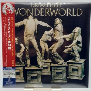 C-0704★未開封CD 紙ジャケット 限定★ユーライア・ヒープ／夢幻劇 ボーナストラック6曲 URIAH HEEP WONDERWORLD 紙ジャケ BVCM-37721