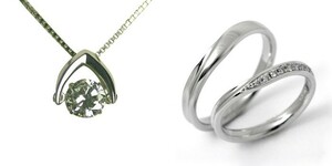 ダイヤモンド ネックレス 婚約 結婚指輪 3セット 安い プラチナ 0.5カラット 鑑定書付 0.509ct Dカラー IFクラス 3EXカット H&C CGL