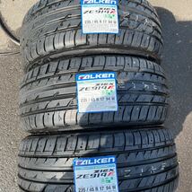 235/45R17 ファルケン 新品　年式：2020年、激安美品　2本＋1本セット：27000円_画像2