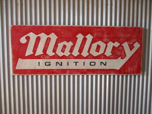 ビンテージサイン木製看板　検）MALLORYIGNITIONFIRESTONEGOODYEARピレリFORDBUICKGMCアメ車ガレージカスタムハーレーUSA40s50s60s70s