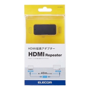 エレコム HDMIリピーター 最大延長40m USB外部給電可能 AD-HDRP40