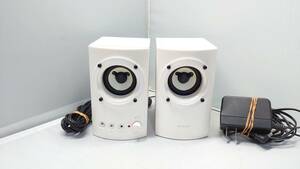  beautiful goods multimedia speaker Elecom white model MS-130WH