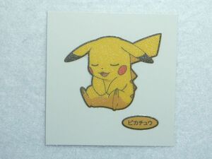 ★送料６３円同封ＯＫ★【第１９６弾　ピカチュウ】 ポケモンデコキャラシール