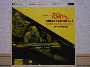 英RCA RB-16235 リヒテル ラインズドルフ ブラームス ピアノ協奏曲 第2番 RICHTER LEINSDORF BRAHMS