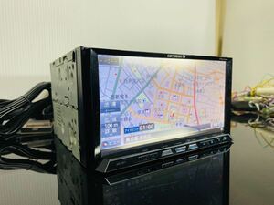 AVIC-ZH77 カロッツェリア バージョンアップ 4chフルセグTV Bluetooth CD→HDD録音 DVD SD USB 新品フィルムアンテナ マイク付き 送料無料