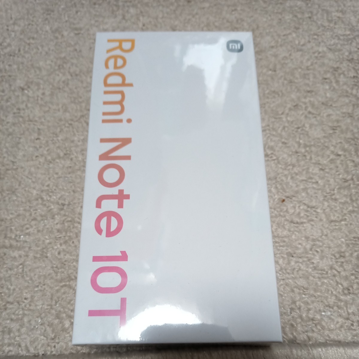 豪華で新しい 新品未開封 Redmi Note Black Azure 10T スマートフォン