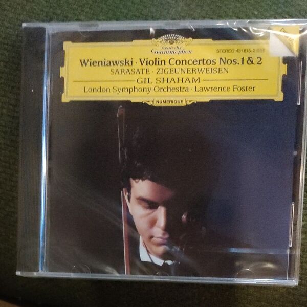 【未開封 西独 蒸着】Wieniawski Violin Concertos No.1& 2 / Gil Shaham シャハム