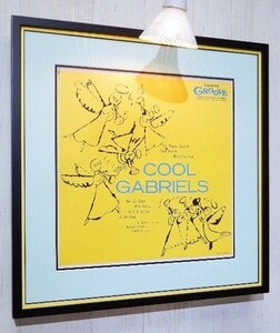 アンディ・ウォーホル/クール・ガブリエルズ/LPジャケット ポスター額装/Andy Warhol/COOL GABRIELS/Conte Candoli/お洒落なインテリア