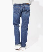 リーバイス W28/L34 MADE IN THE USA 501 オリジナルフィット デニム 定価22000円 LEVI'S 赤耳 BIGE アメリカ製 ボタンフライ 005012455_画像4