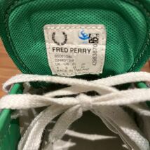 FRED PERRY スニーカー　シューズ　フレッドペリー　27cm　グリーン_画像10