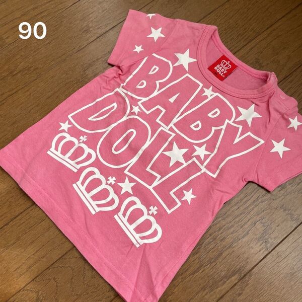 ・《ベビド9》ベビードール 半袖Tシャツ 90