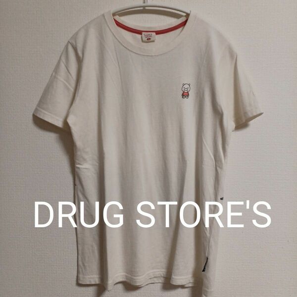 【即日発送】DRUG STORE'S ロゴ 半袖Tシャツ