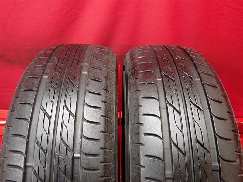 中古タイヤ 185/55R16 83V 2本セット ブリヂストン エコピア EX10 8.5分山★n16 スイフト インサイト グレイス フィット シャトル