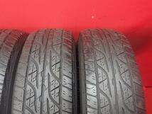 タイヤ4本 《 ダンロップ 》 グラントレックAT3 [ 215/80R16 103S ]7.5/7分山★ ランクル サファリ ナローボディ n16_画像7