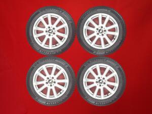 スタッドレス 5Wスポークタイプ1P+ミシュランX-ICE3プラス 205/55R16 8.5分山★インプレッサカローラに！stwt16