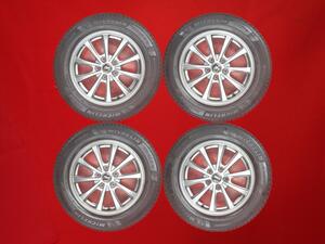 スタッドレス 10スポークタイプ1P+ミシュランX-ICE3プラス 205/60R16 8.5分山★ステップワゴンビアンテに！stwt16