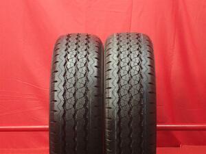 タイヤ2本 《 ブリヂストン 》 R623 [ 215/70R15 106/104S ]9.5分山★ 商用車 ハイエース キャラバン レジアス キャンピングカー n15