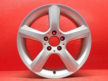 単品 純正 フロント用 ホイール 1本 メルセデス・ベンツSLK R172 純正17inch ★ 7.5J-17 PCD112 5穴 +42 ハブ66.5 ★ A1724013602 ja17_画像1