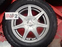 スタッドレス 7スポークタイプ1P+トーヨーアイスフロンテージ 195/65R15 9/8.5分山★ステップワゴンレガシィなどに！stwt15_画像6