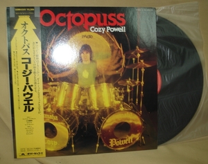 コージーパウエル COZY POWELL/オクトパス(LP,帯付)