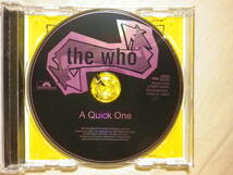 『The Who/A Quick One+10(1967)』(リマスター盤,1995年発売,POCP-7064,廃盤,国内盤帯付,歌詞対訳付,Heat Wave,Boris The Spider)_画像3